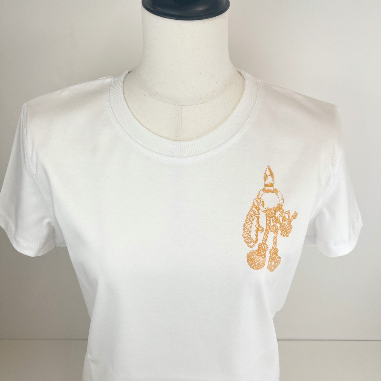 cartouche/カルトゥッシュ Coloriages de Jour T-shirt Tシャツ Blanc ブラン 綿100% サイズ36