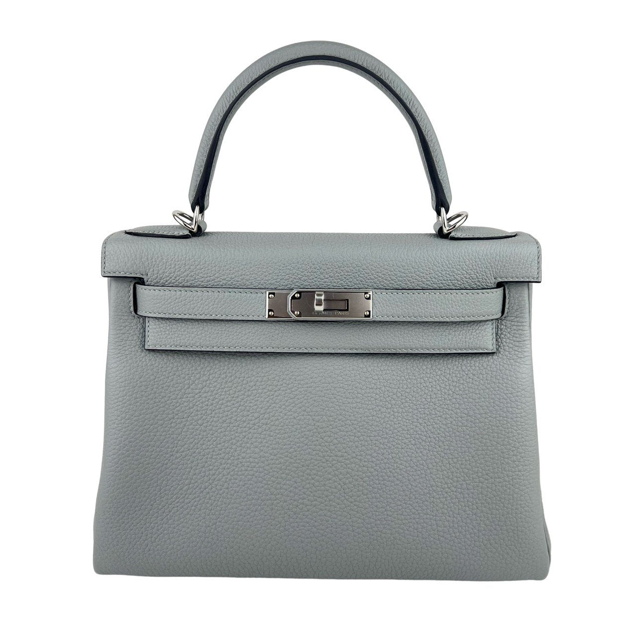 Kelly28 ケリー28 Gris moyen グリムエット Togo トゴ PHW シルバー金具 Stamp-W W刻印