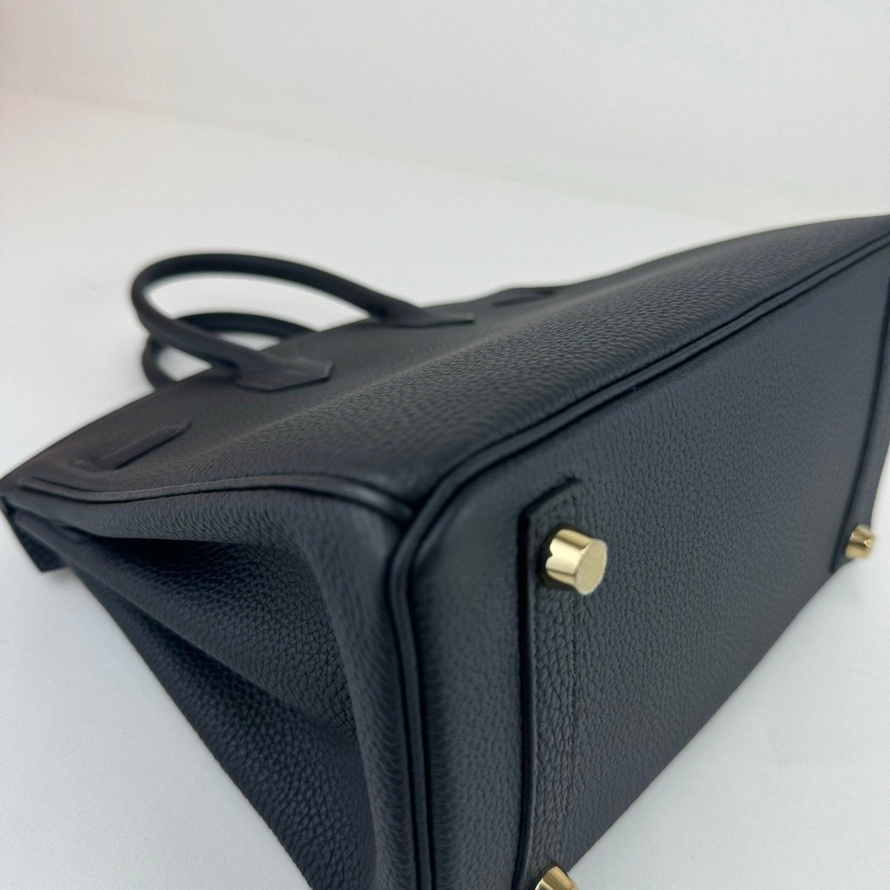 新品未使用 HERMES エルメス Birkin25 バーキン25 Black ブラック Togo トゴ GHW ゴールド金具 B刻