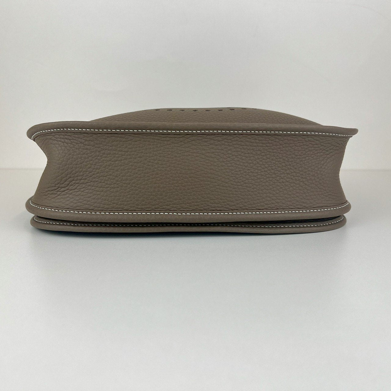 Evelyn PM エヴリンPM Etoupe エトープ PHW シルバー金具 Taurillon Clemence トリヨンクレマンス Stamp-K K刻印
