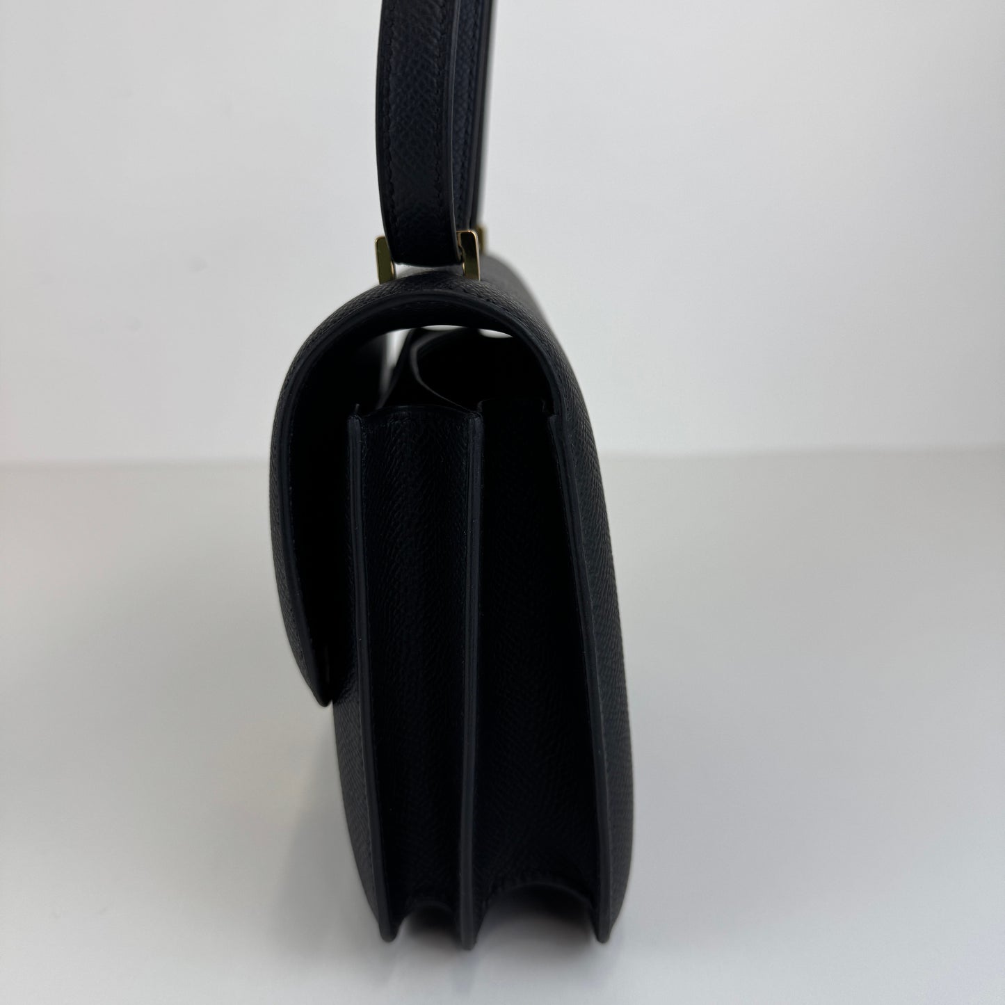 Hermès エルメス Constance mini コンスタンスミニ Stamp-K K刻印 Epsom エプソン Black ブラック GHW ゴールド金具