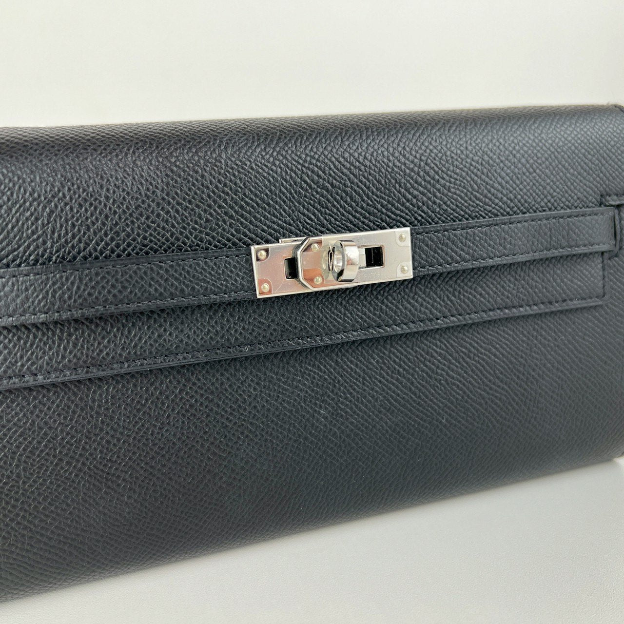 Kelly to go ケリートゥーゴー Black ブラック Epsom エプソン PHW シルバー金具 Stamp-Y Y刻印