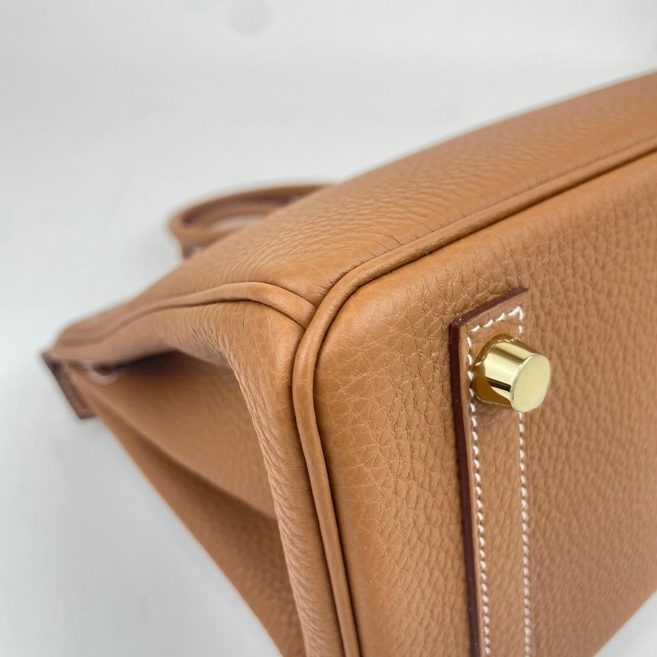 Birkin25 バーキン25 Gold ゴールド Togo トゴ GHW ゴールド金具 Stamp-B B刻