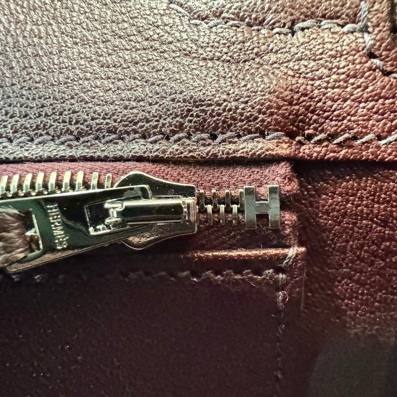 Birkin25 バーキン Rouge sellier ルージュセリエ Togo トゴ PHW シルバー金具 Stamp-W W刻印