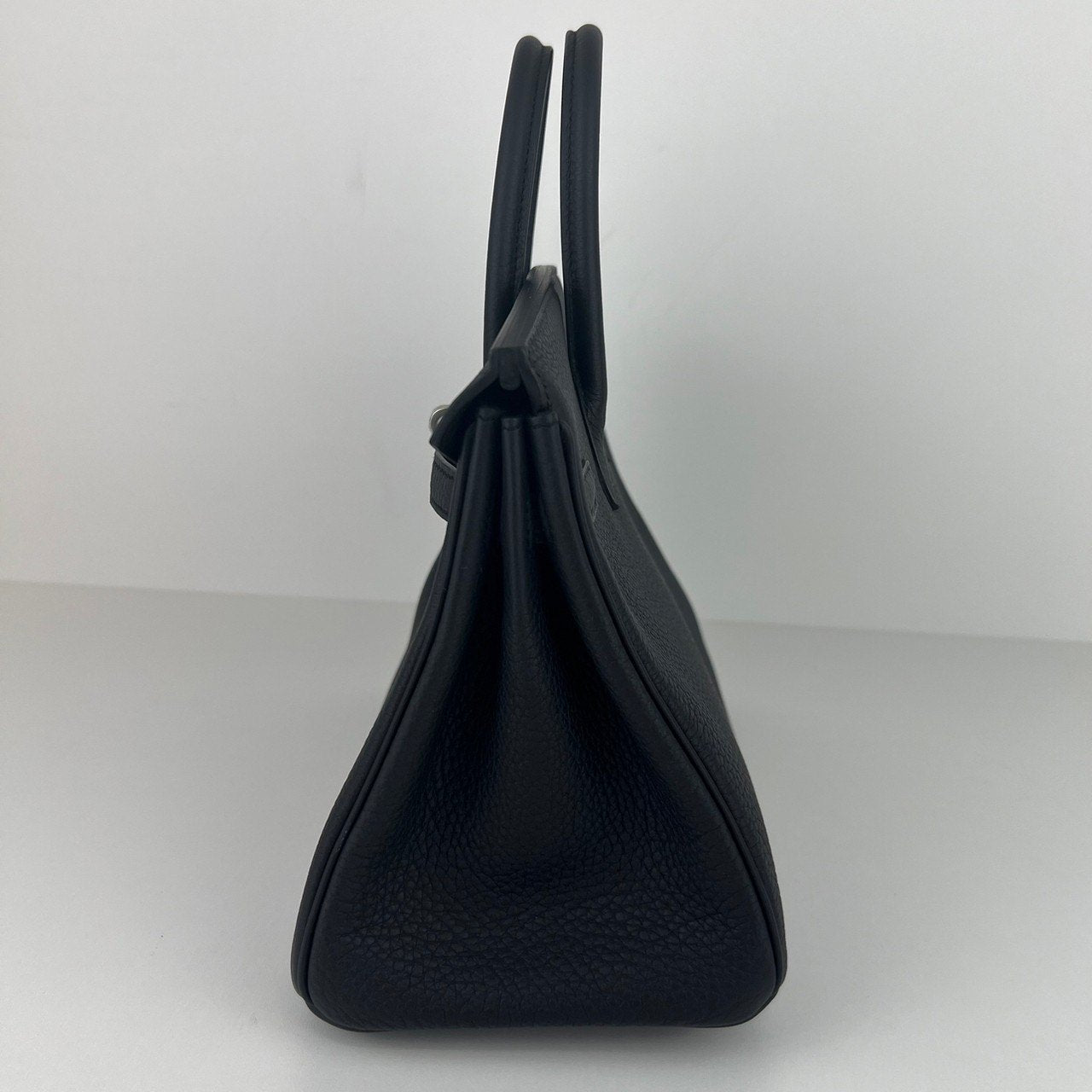 Birkin25 バーキン25 Black ブラック Togo トゴ PHW シルバー金具 W刻印 Togo トゴ