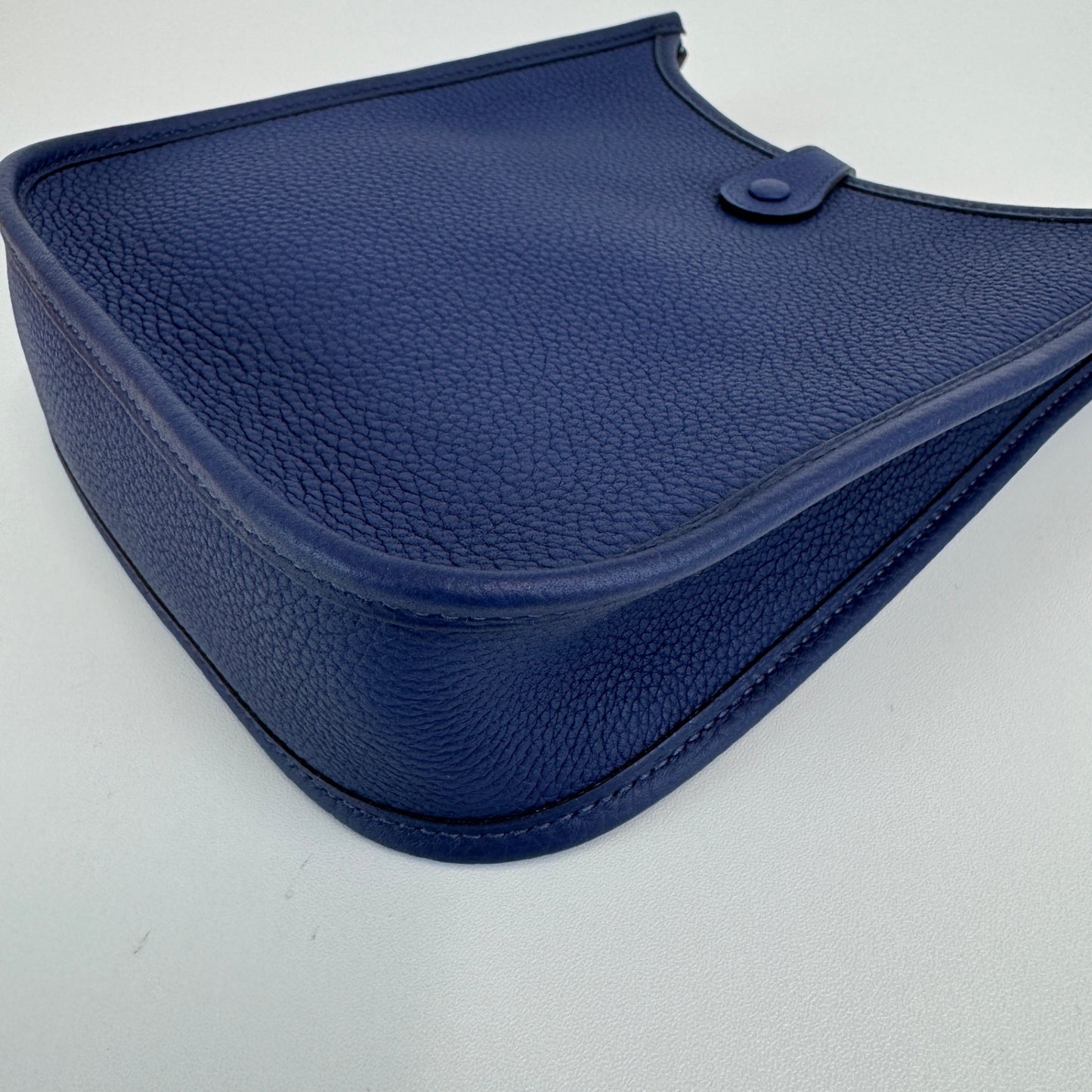 Evelyne TPM エブリンTPM Blue Saphir ブルーサフィール Taurillon Clemence トリヨンクレマンス PHW シルバー金具 Stamp-Z Z刻印