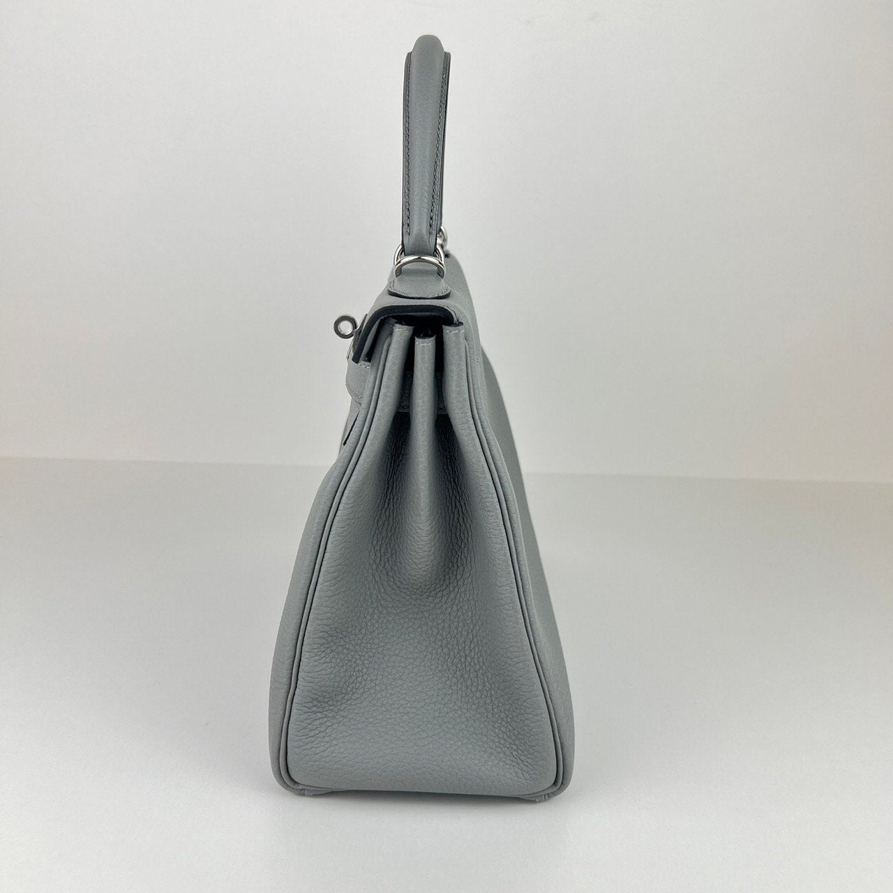 Kelly28 ケリー28 Gris moyen グリムエット Togo トゴ PHW シルバー金具 Stamp-W W刻印