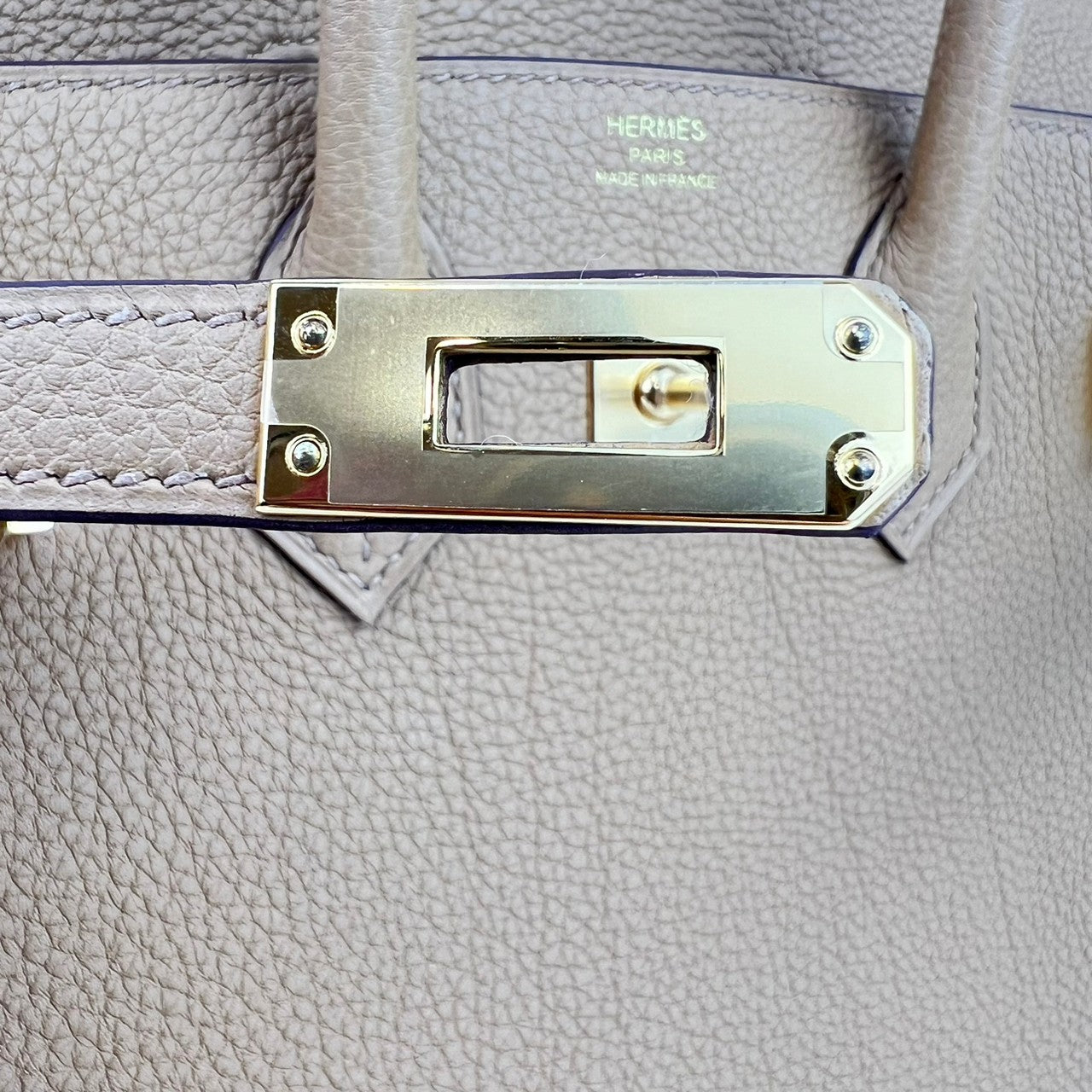 Birkin25 バーキン25 Biscuits ビスキュイ Togo トゴ GHW ゴールド金具 B刻 ハンドバッグ