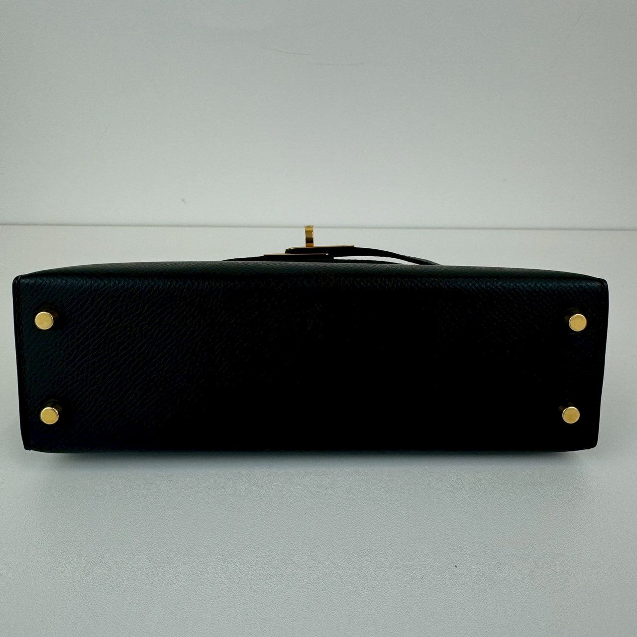 Mini kelly ミニケリー Black ブラック Epsom エプソン GHW ゴールド金具 Stamp-U U刻印