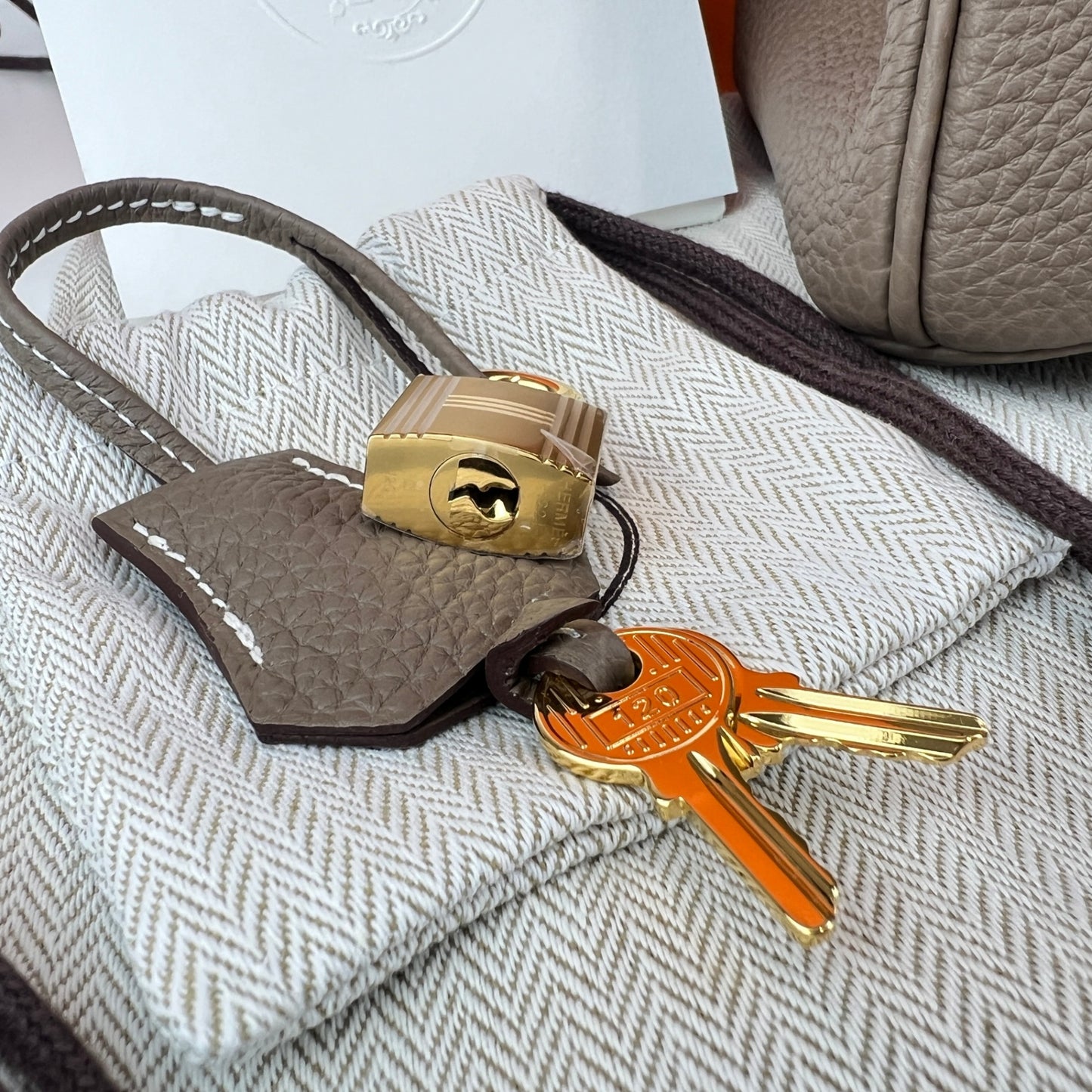 Hermès エルメス Birkin25 バーキン25 Stamp-K K刻印 Togo トゴ Etoupe エトープ GHW ゴールド金具