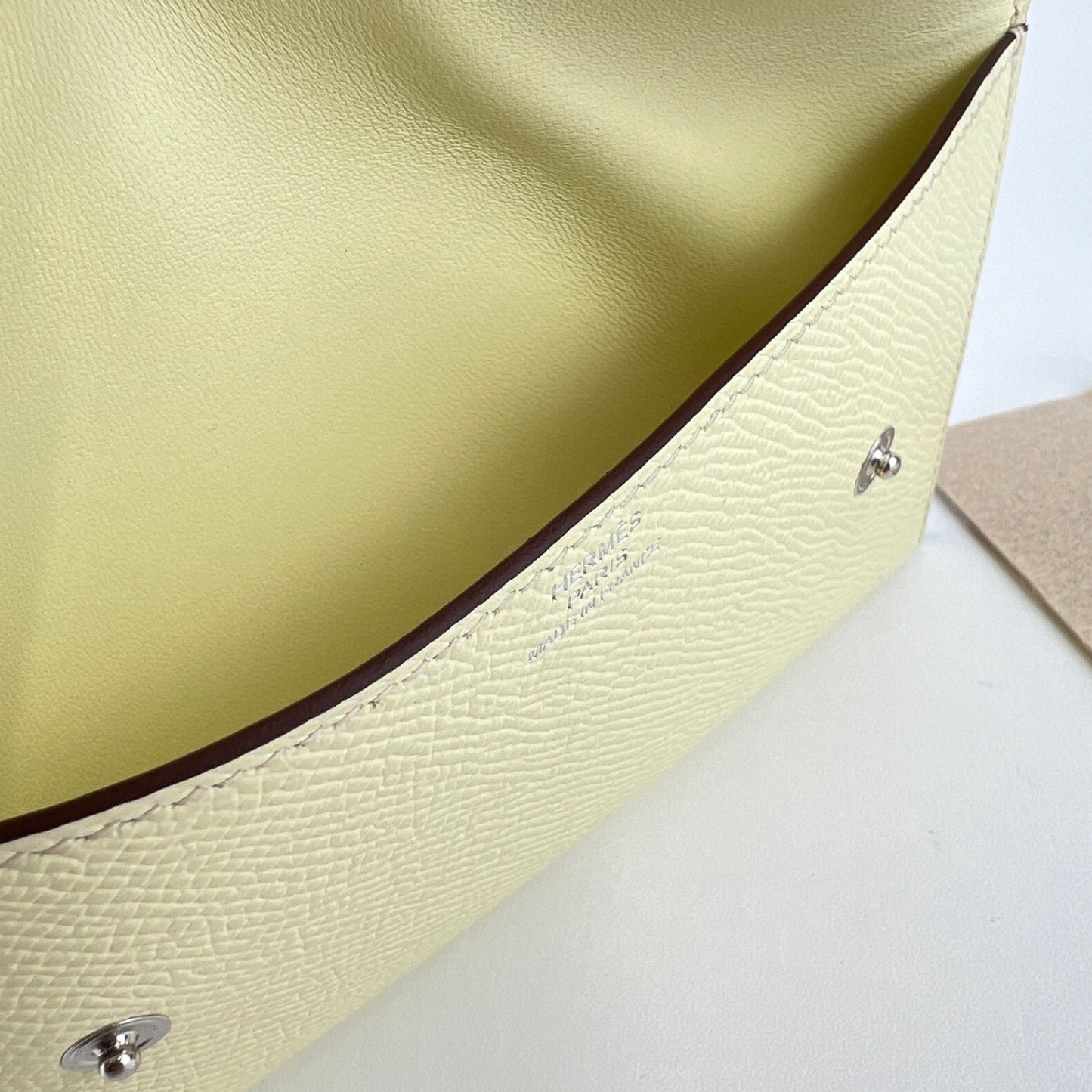 Kelly doll picto ケリードールピクト Gold/Bleu zanzibar ゴールド/ブルーザンジバル PHW シルバー金具 Epsom エプソン Stamp-W W刻印