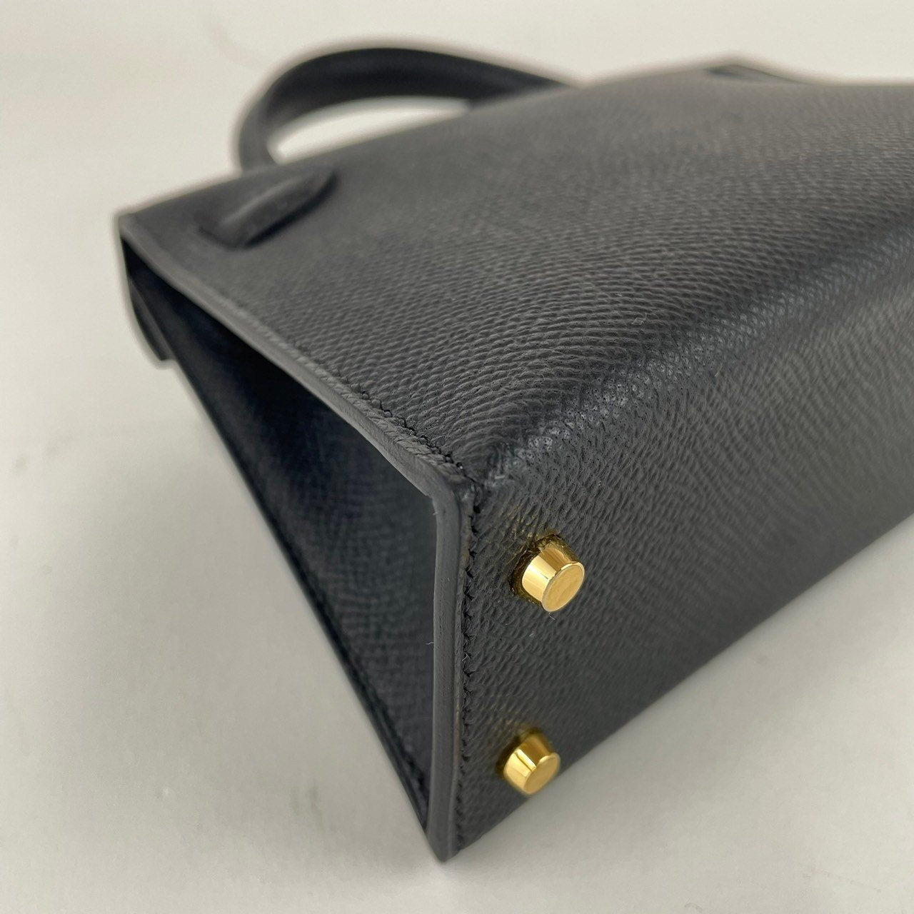 Mini kelly ミニケリー Black ブラック Epsom エプソン ゴールド金具 B刻 ショルダーバッグ レディースバッグ