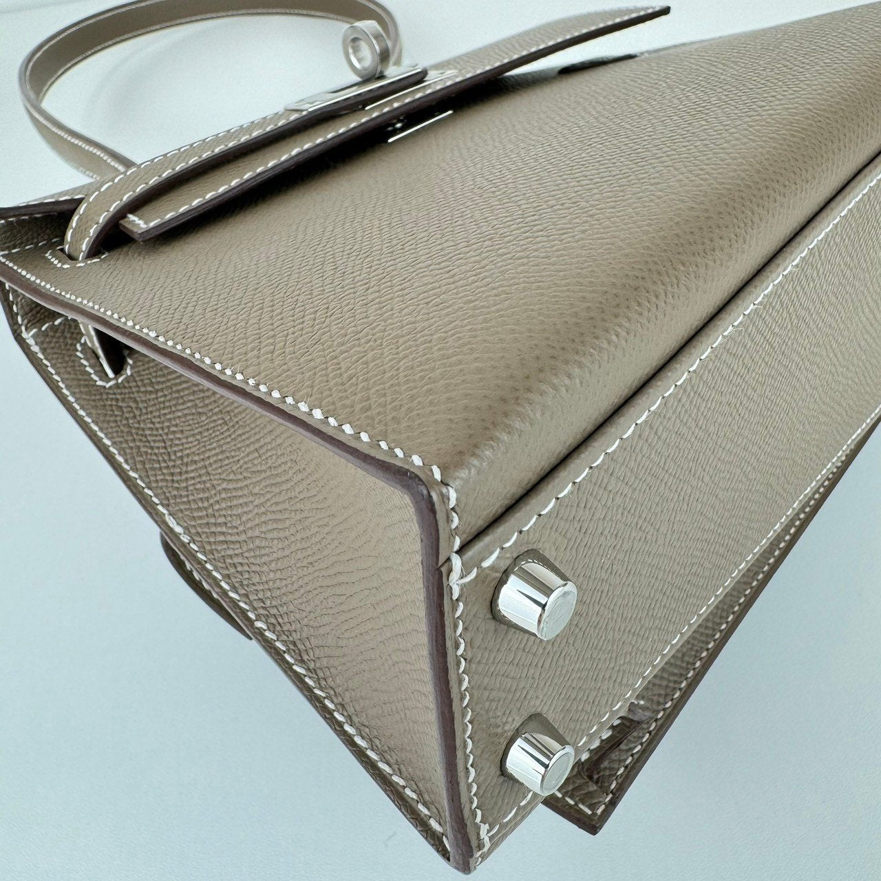 Kelly20 desorder ケリー20 ディスオーダー Etoupe エトープ Epsom エプソン PHW シルバー金具 Stamp-B B刻 レディースバッグ ショルダーバッグ