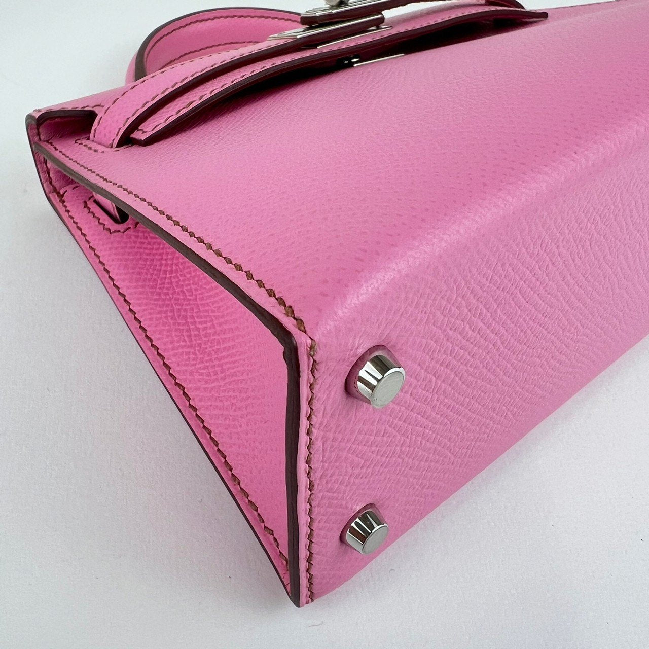 Mini kelly ミニケリー Bubblegum バブルガム PHW シルバー金具 Epsom エプソン Z刻
