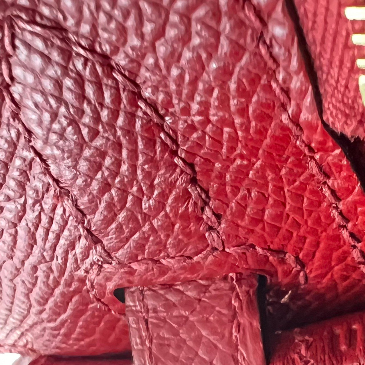 Kelly25 ケリー25 Rouge piment ルージュピマン Epsom エプソン GHW ゴールド金具