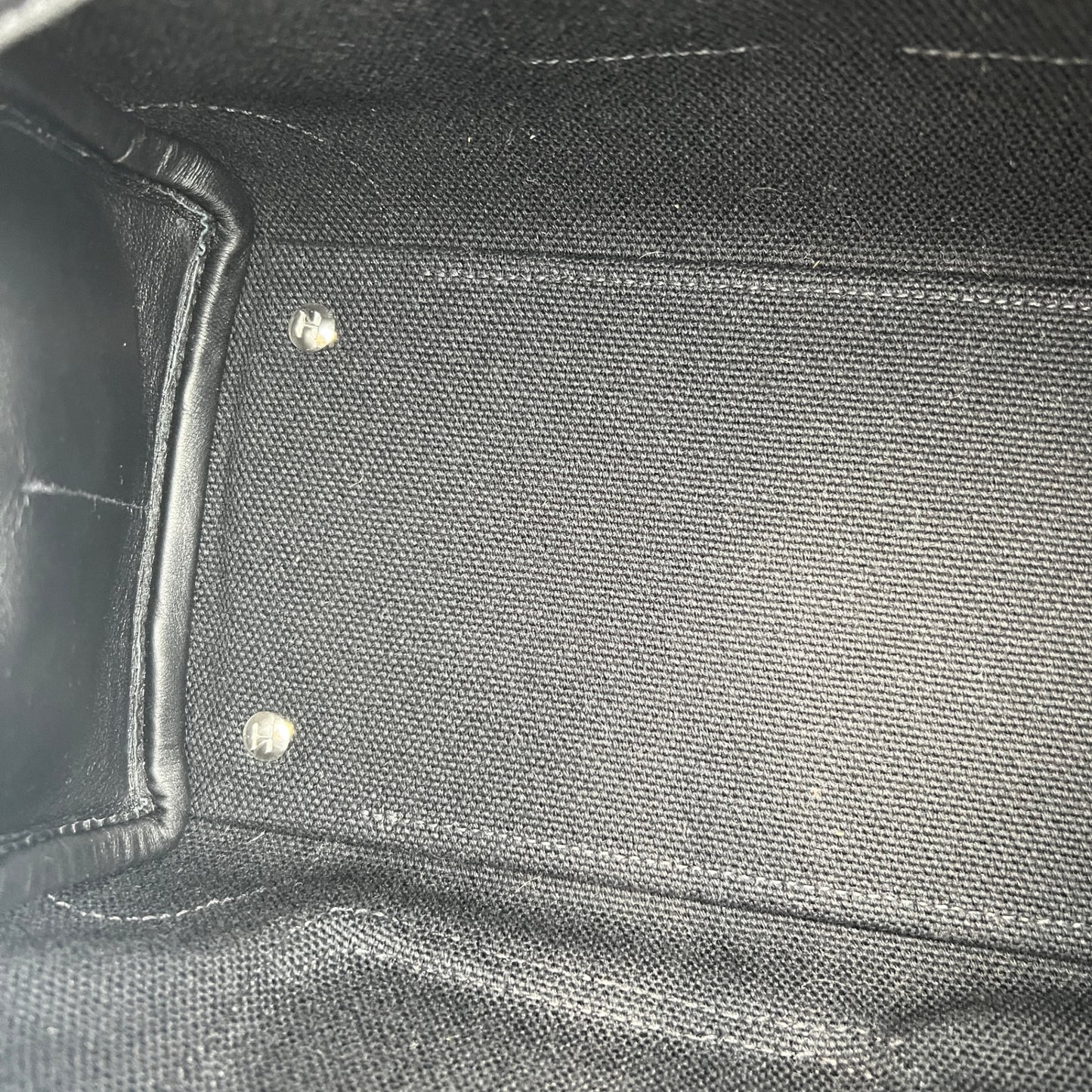 Birkin25 cargo バーキン25 カーゴ Toile goéland canvas トワルゴエランキャンバス シルバー金具 Stamp-U U刻印 Togo トゴ