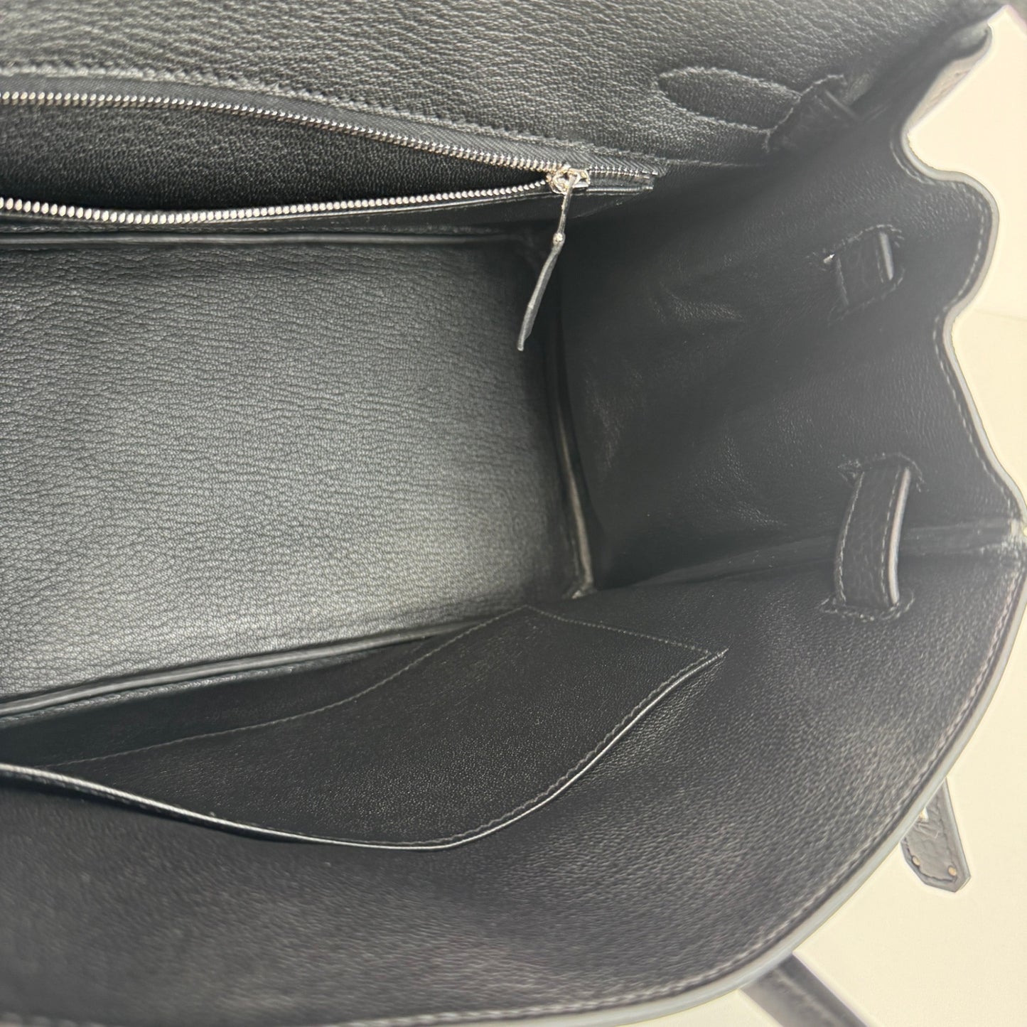 Birkin30 バーキン30 Stamp-K K刻印 Togo トゴ Black ブラック PHW シルバー金具