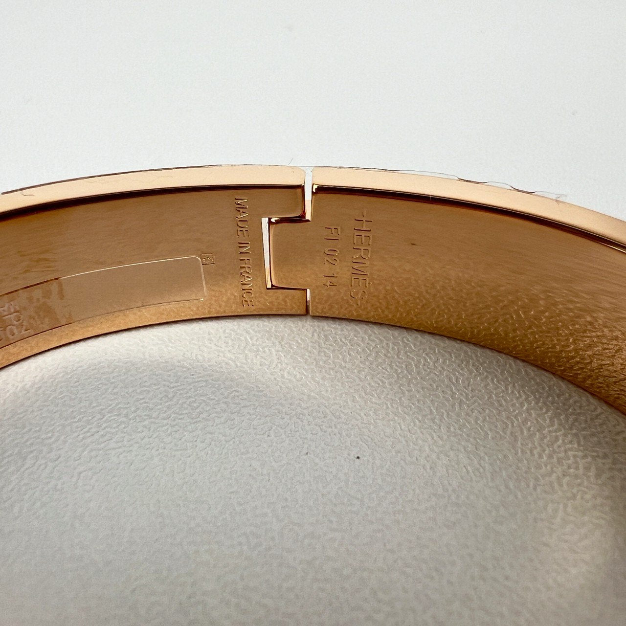 Clic H Bracelet クリックH ブレスレット Rose gold plated ローズゴールドプレーテッド Marron grace マロングラッセ