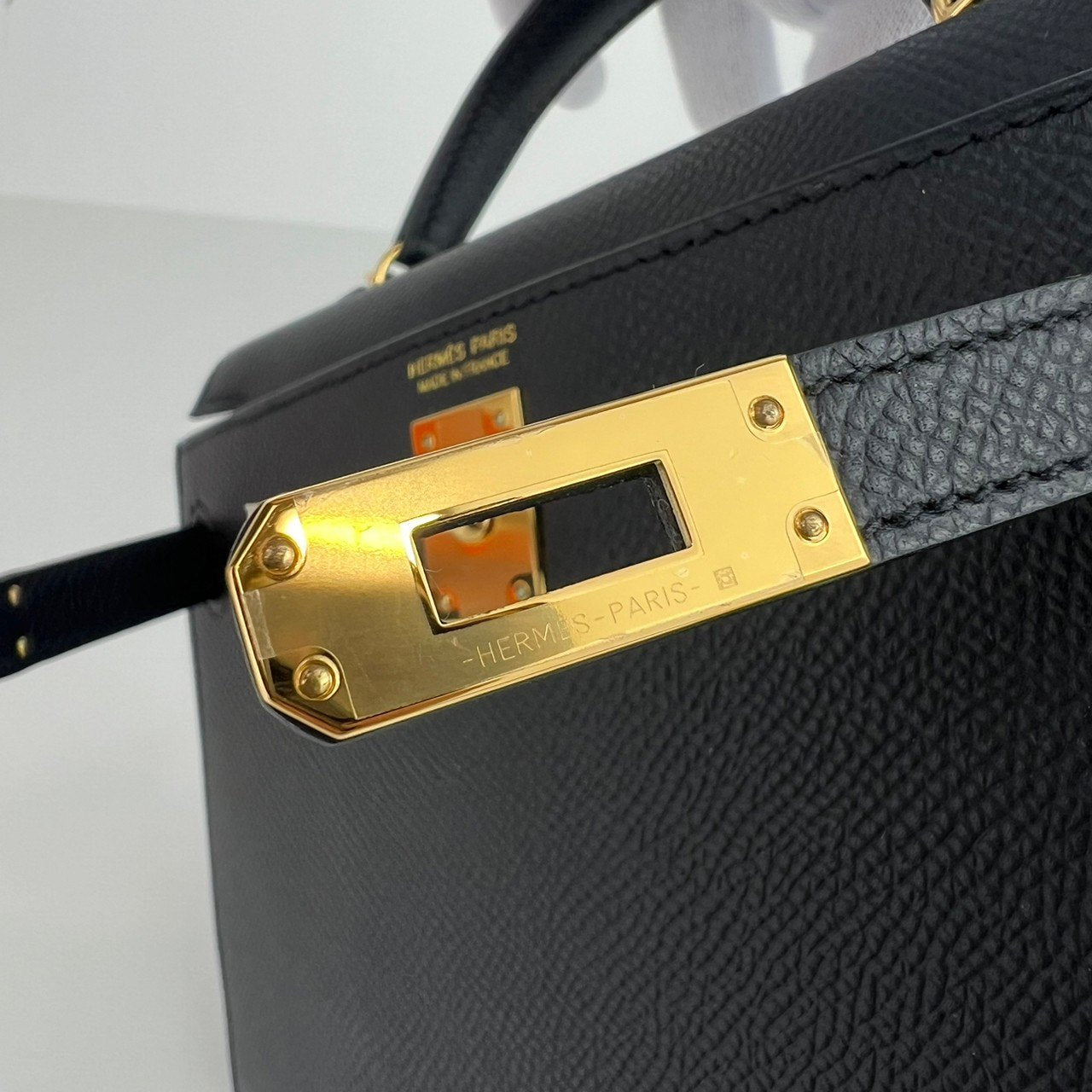 Mini kelly ミニケリー Black ブラック GHW ゴールド金具 W刻印 Epsom エプソン