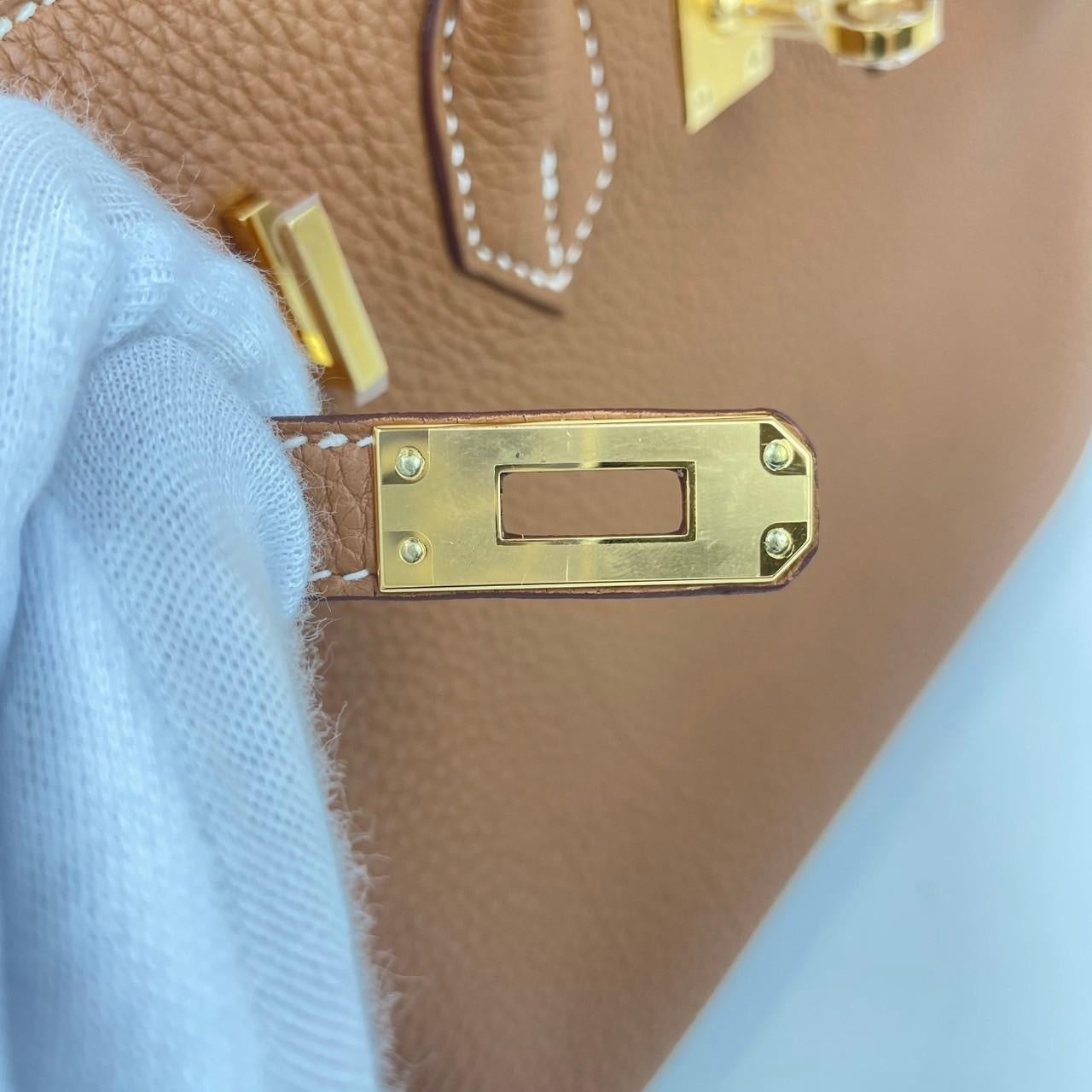 Birkin25 バーキン25 Gold ゴールド Togo トゴ GHW ゴールド金具 Stamp-B B刻