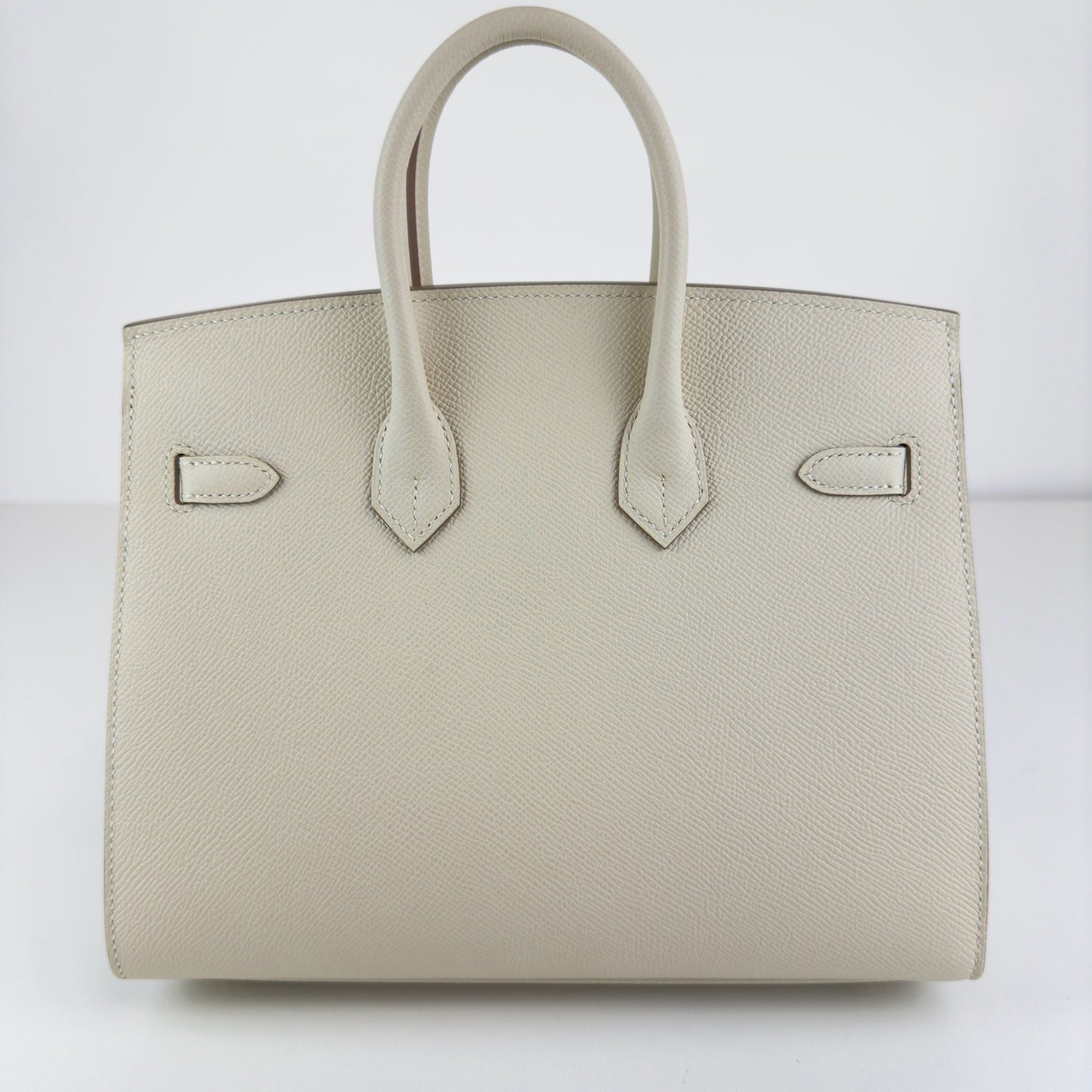 Birkin25 sellier バーキン25 セリエ Craie クレ GHW ゴールド金具 B刻 Epsom エプソン