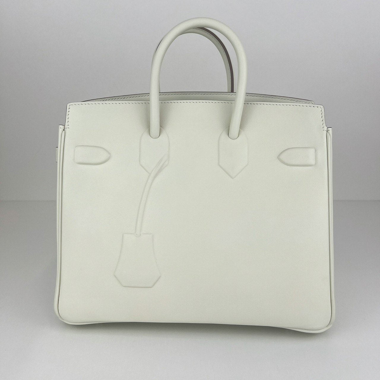 Birkin25 shadow バーキン25 シャドウ Mushroom マッシュルーム Swift スイフト PHW シルバー金具 Stamp-B B刻印