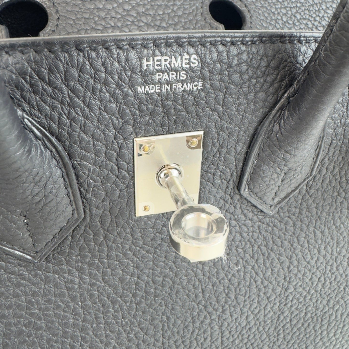 Birkin25 バーキン25 Black ブラック PHW シルバー金具 Togo トゴ Stamp-W W刻印