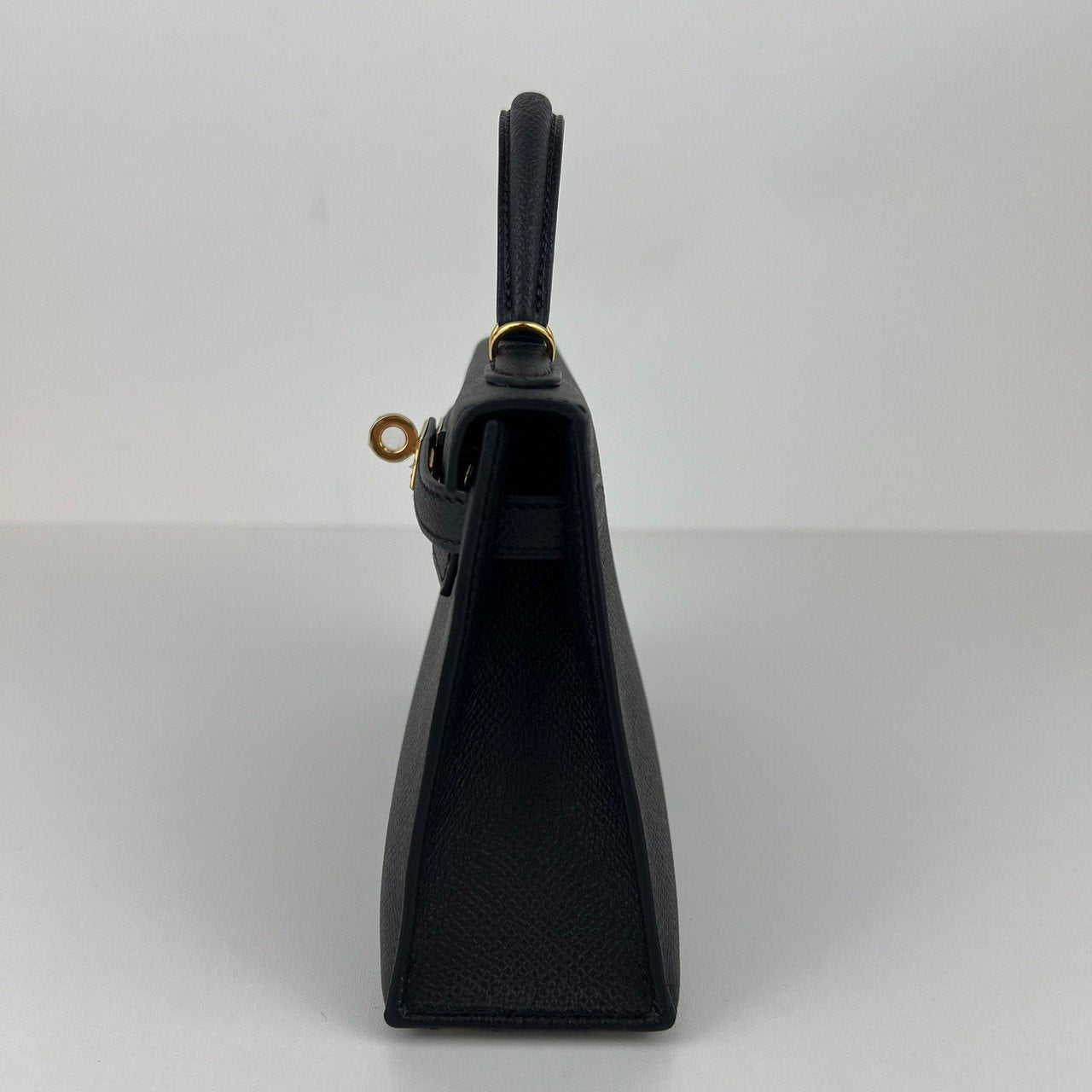 Mini kelly ミニケリー Black ブラック GHW ゴールド金具 W刻印 Epsom エプソン
