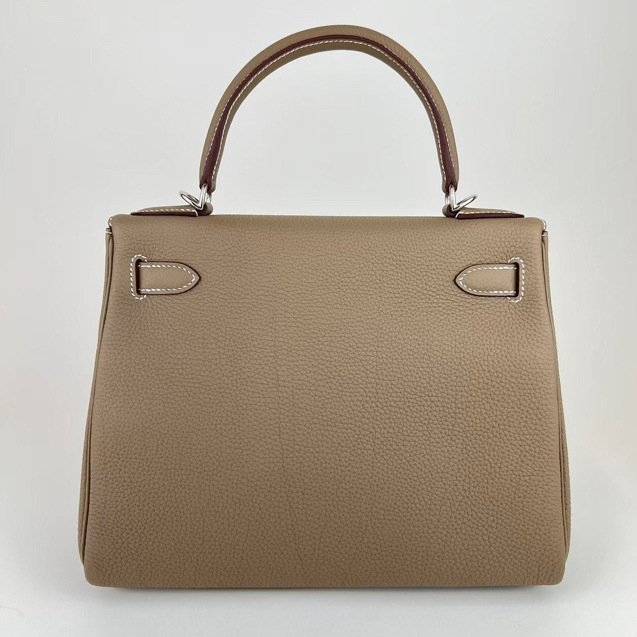 Kelly25 ケリー25 Etoupe エトープ Togo トゴ PHW シルバー金具 Stamp-U U刻印