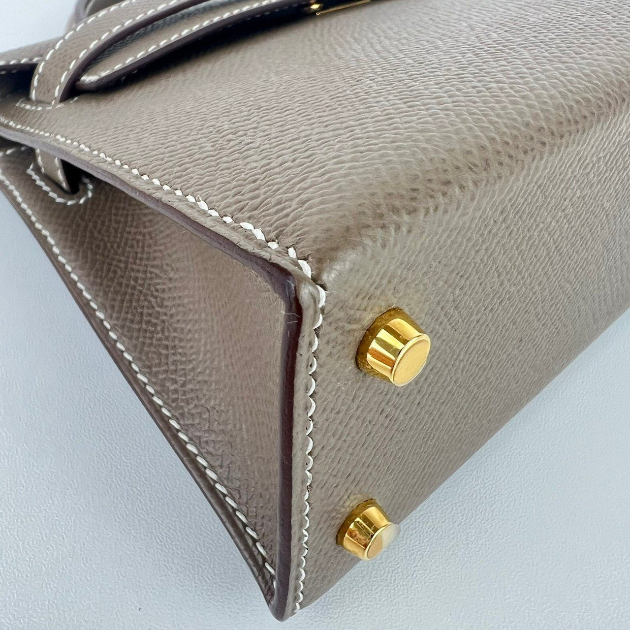 Mini kelly ミニケリー Etoupe エトープ GHW ゴールド金具Epsom エプソン Stamp-W W刻印