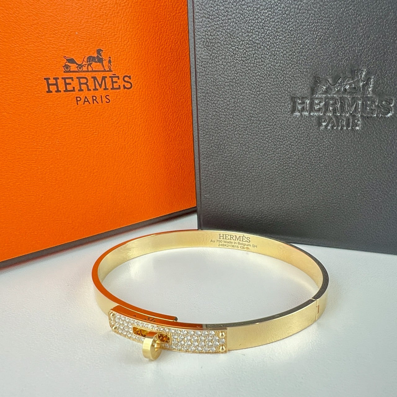 Kelly bangle bracelet PM ケリーブレスレットPM Gold ゴールド Diamonds ダイヤモンド