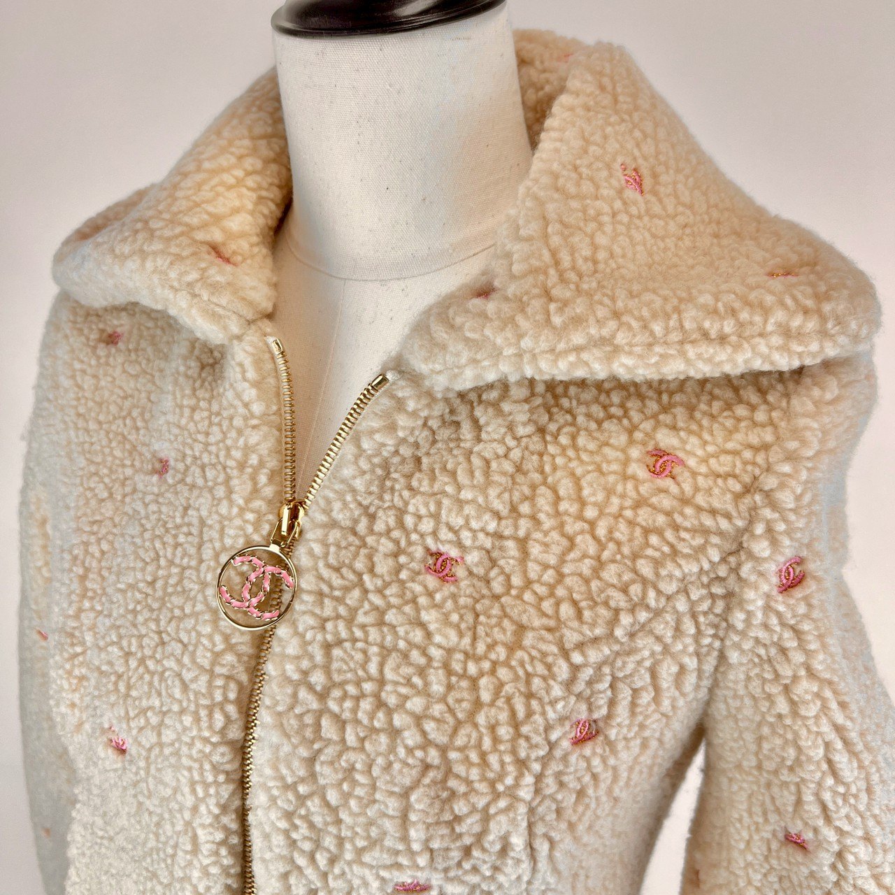 ボアジャケット P76525K10965 Beige ベージュ サイズ34