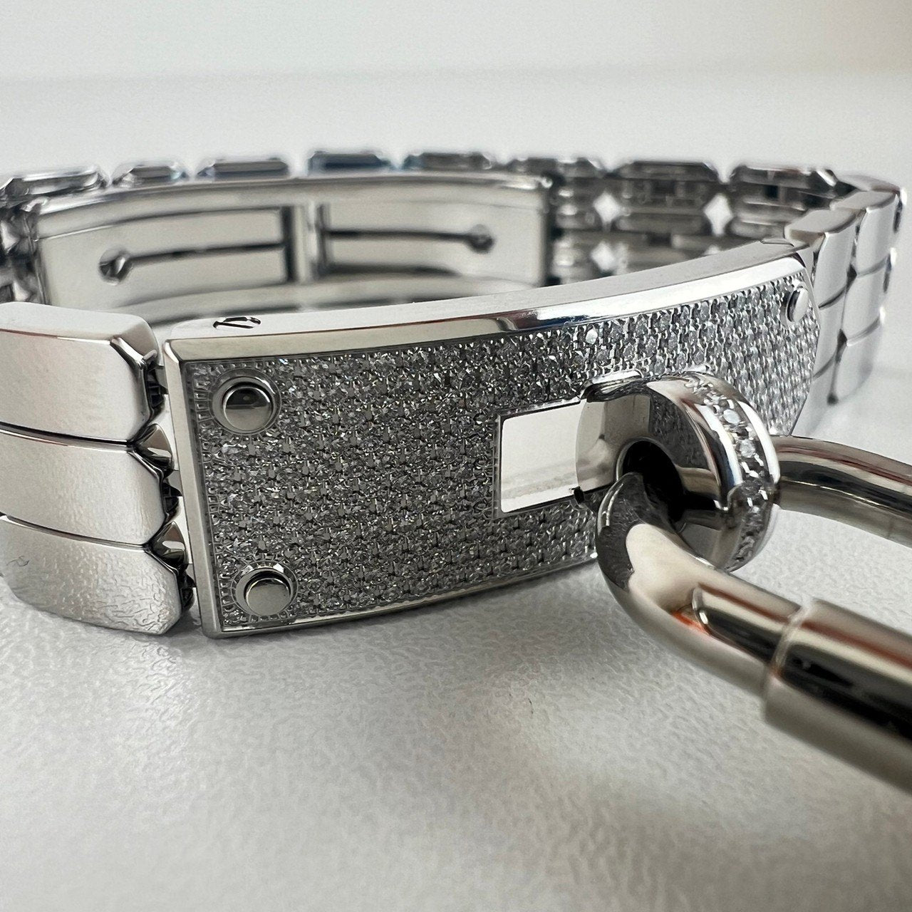 Kelly watch diamond ケリーウォッチダイヤモンド シルバー Box calf ボックスカーフ