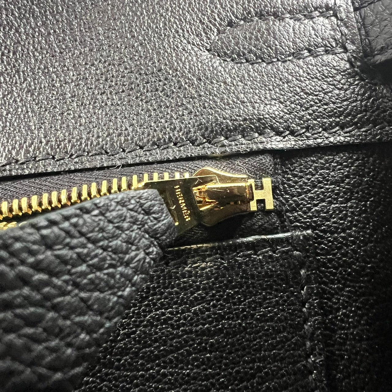 Birkin25 バーキン25 Black ブラック Togo トゴ GHW ゴールド金具 Stamp-W W刻印
