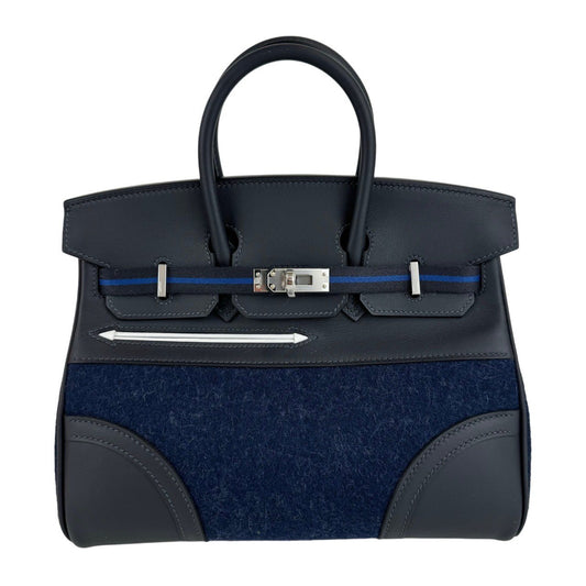 Birkin25 Go team バーキン25 ゴーチーム Caban キャバン Felt/Swift フェルト/スイフト PHW シルバー金具 Stamp-W W刻印