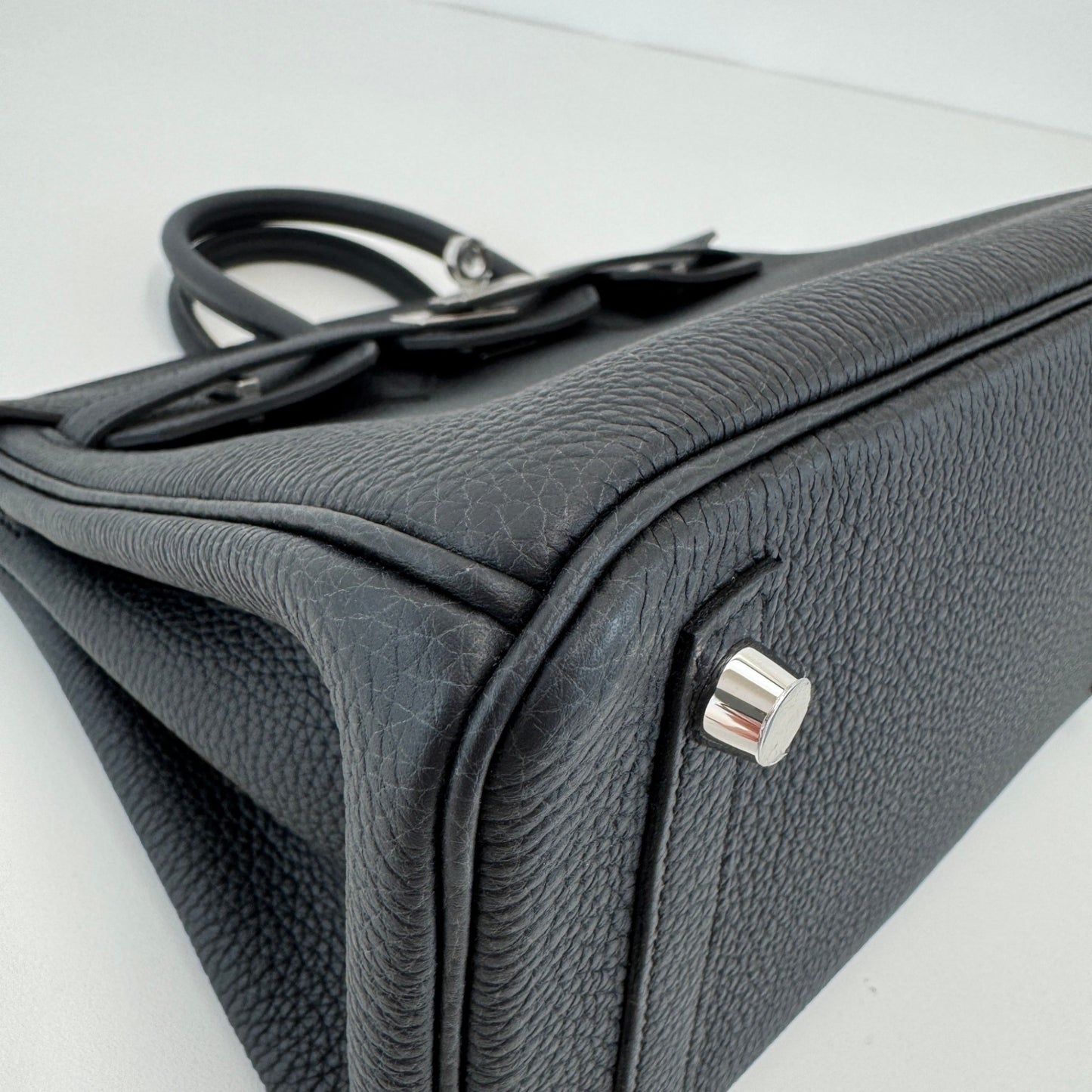 Birkin25 バーキン25 Black ブラック PHW シルバー金具 Stamp-K K刻印 Togo トゴ