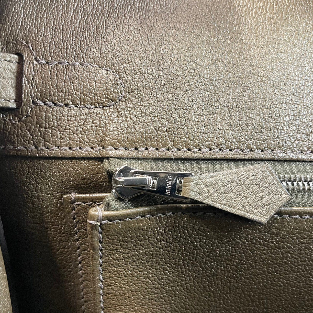 Birkin25 バーキン25 Toundra ツンドラ PHW シルバー金具 B刻 ハンドバッグ