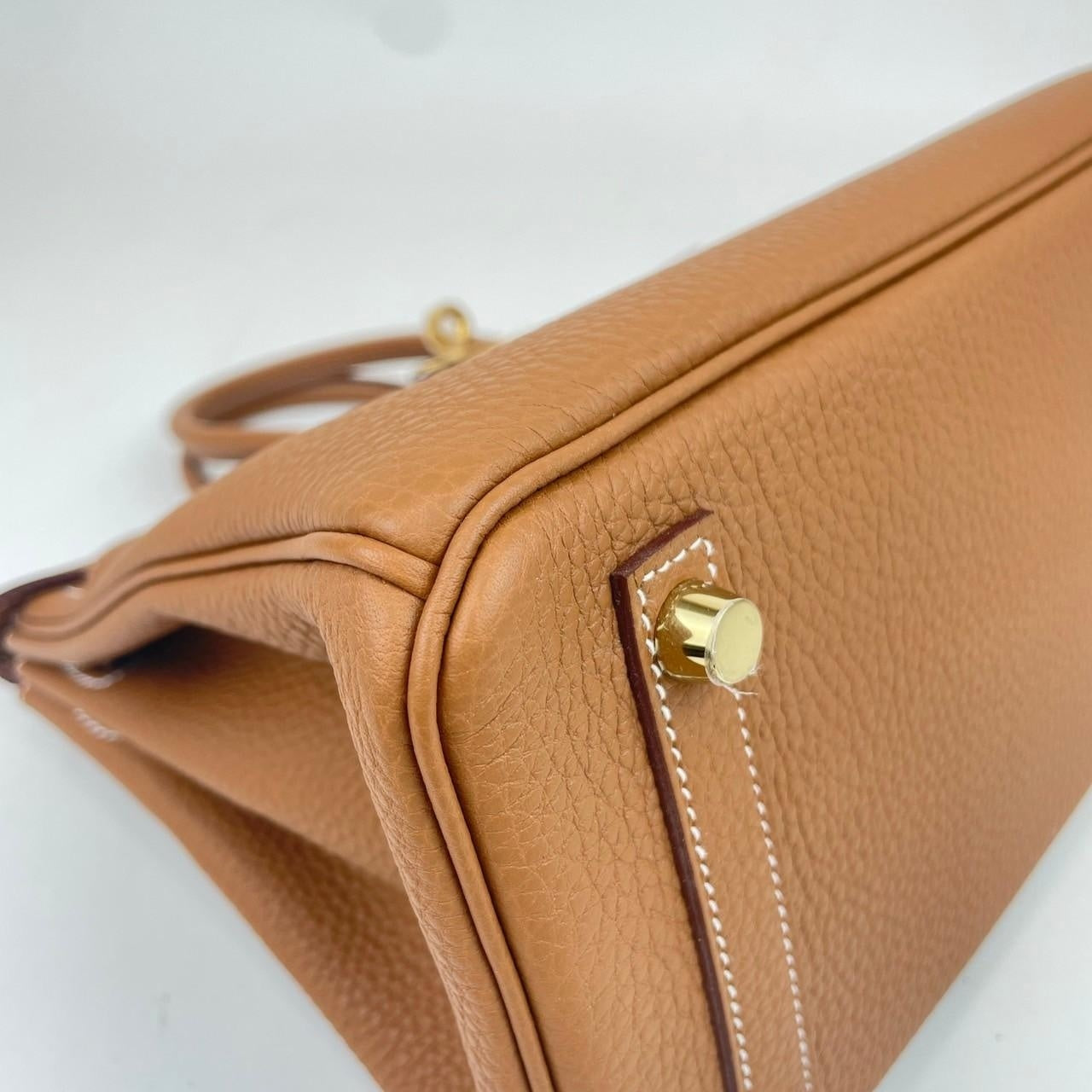 Birkin25 バーキン25 Gold ゴールド Togo トゴ GHW ゴールド金具 Stamp-B B刻