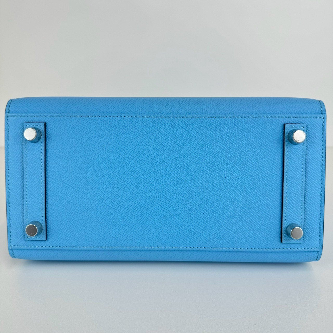 Birkin25 sellier バーキン25 セリエ Celeste セレステ U刻 PHW シルバー金具 Epsom エプソン