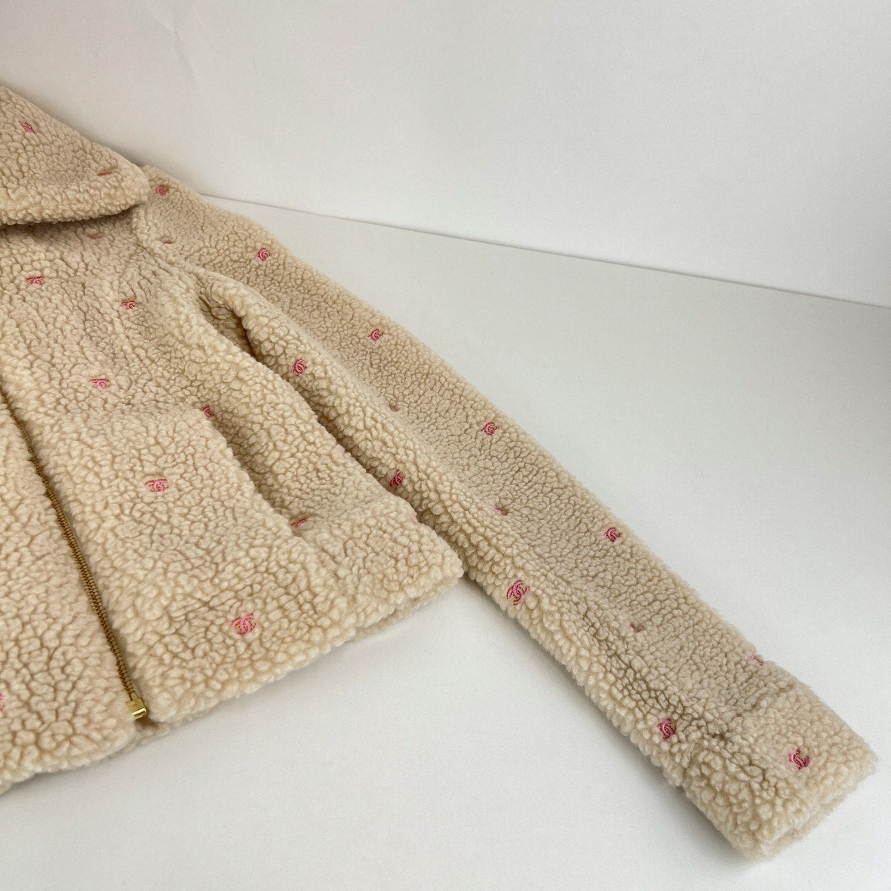 ボアジャケット P76525K10965 Beige ベージュ サイズ34