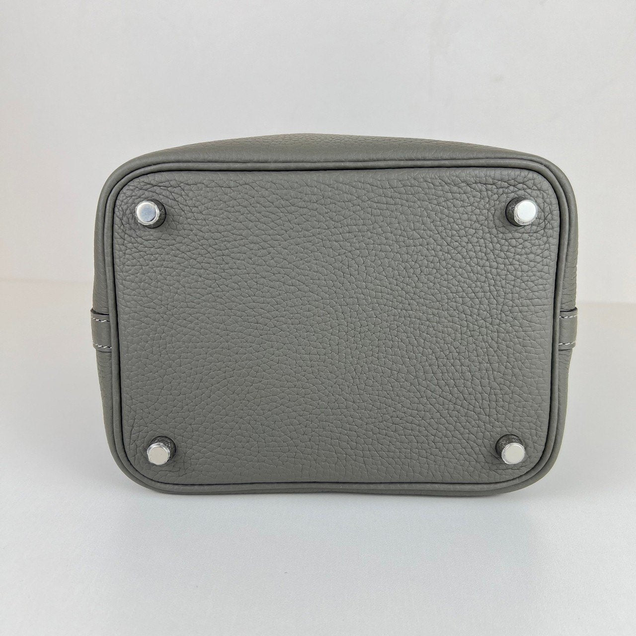 Picotin lock PM ピコタンロックPM Gris meyer グリメイヤー Clemence クレマンス PHW シルバー金具 Stamp-U U刻印