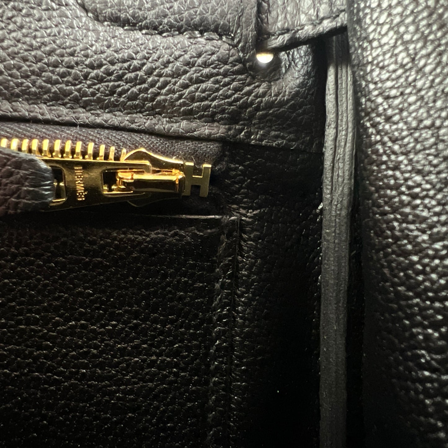 Kelly25 ケリー25 Black ブラック Togo トゴ GHW ゴールド金具 Stamp-W W刻印