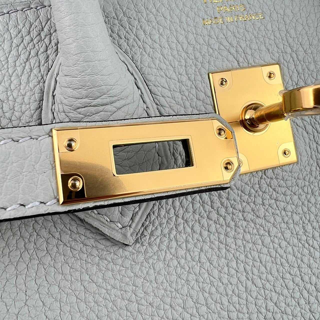 Birkin25 バーキン25 Gris neve グリネヴェ GHW ゴールド金具 B刻