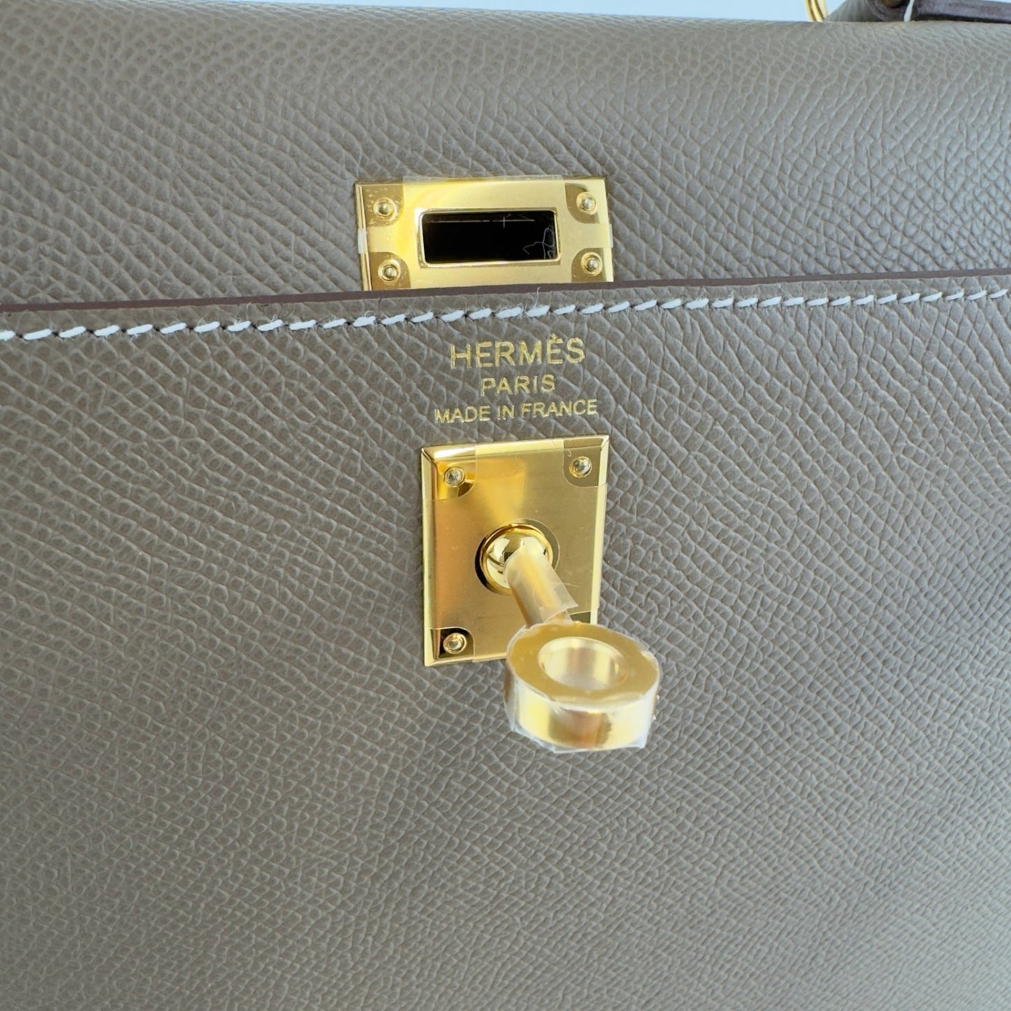 Kelly25 ケリー25 Etoupe エトープ GHW ゴールド金具 W刻印 Epsom エプソン