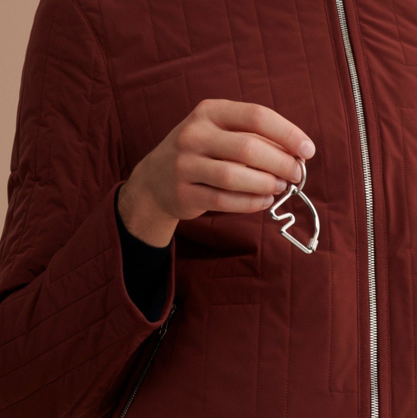 Key holder cheval キーホルダー シュヴァル シルバー silver キーリング ユニセックス