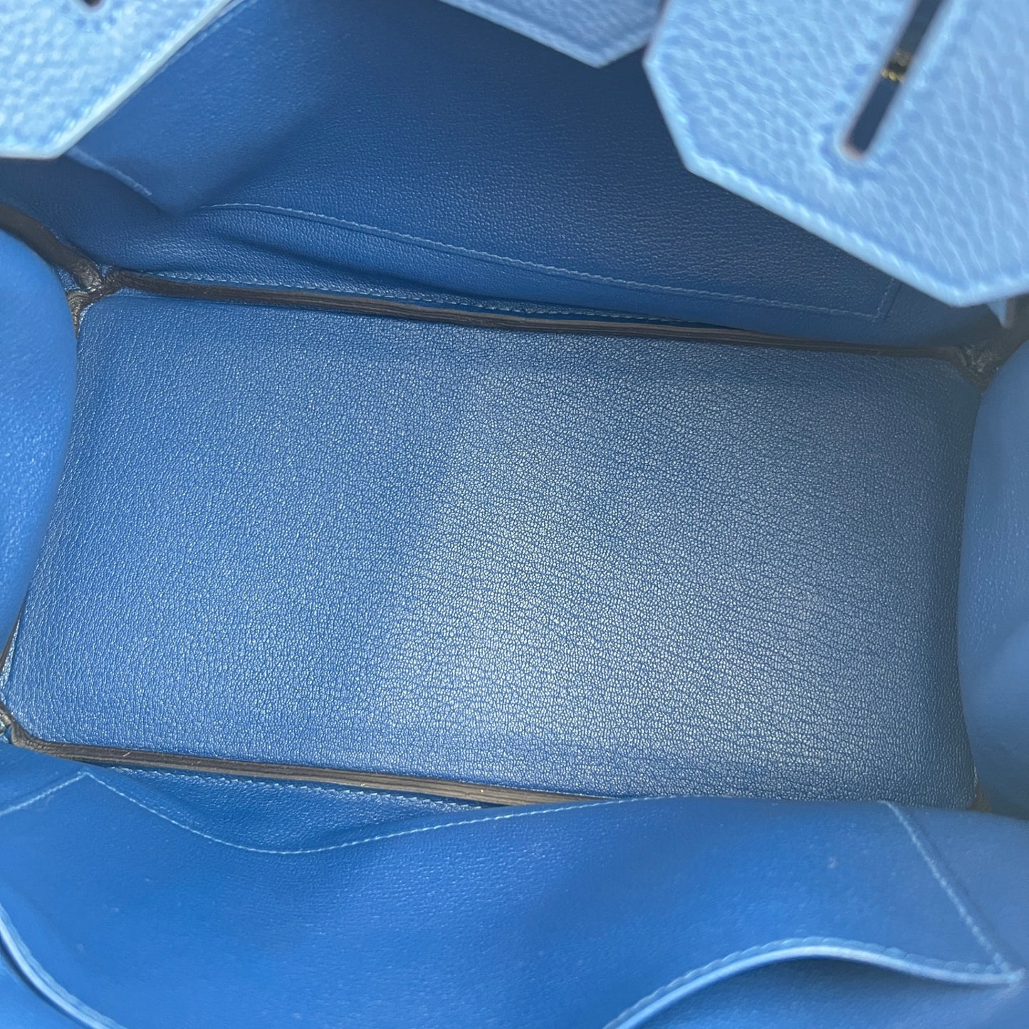 Birkin30 バーキン30 Blue tie ブルータイ Togo トゴ PMBHW シャンパンゴールド金具 Stamp-K K刻印