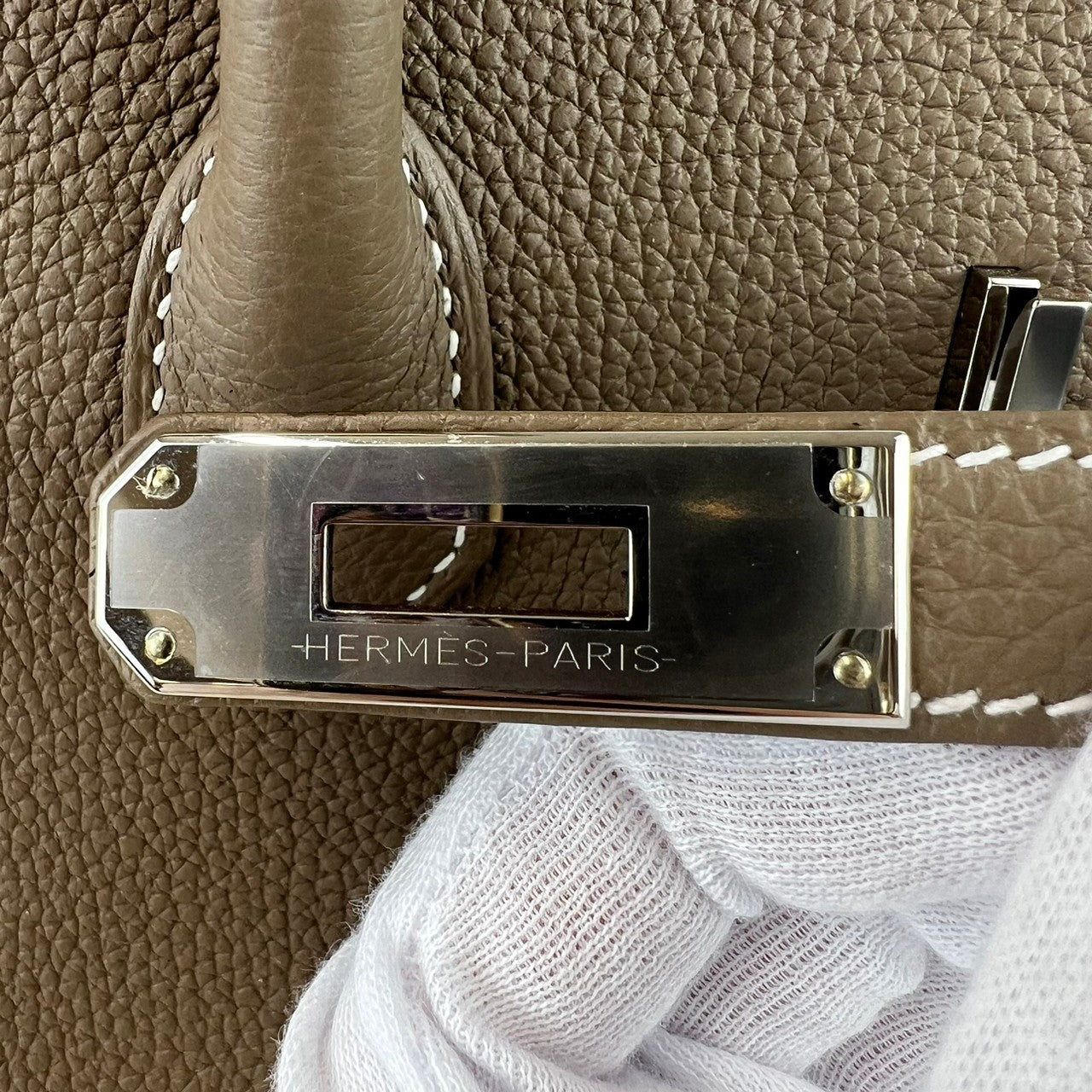 Birkin40 バーキン40 Etoupe エトープ Togo トゴ Silver Hardwear シルバー金具 B刻