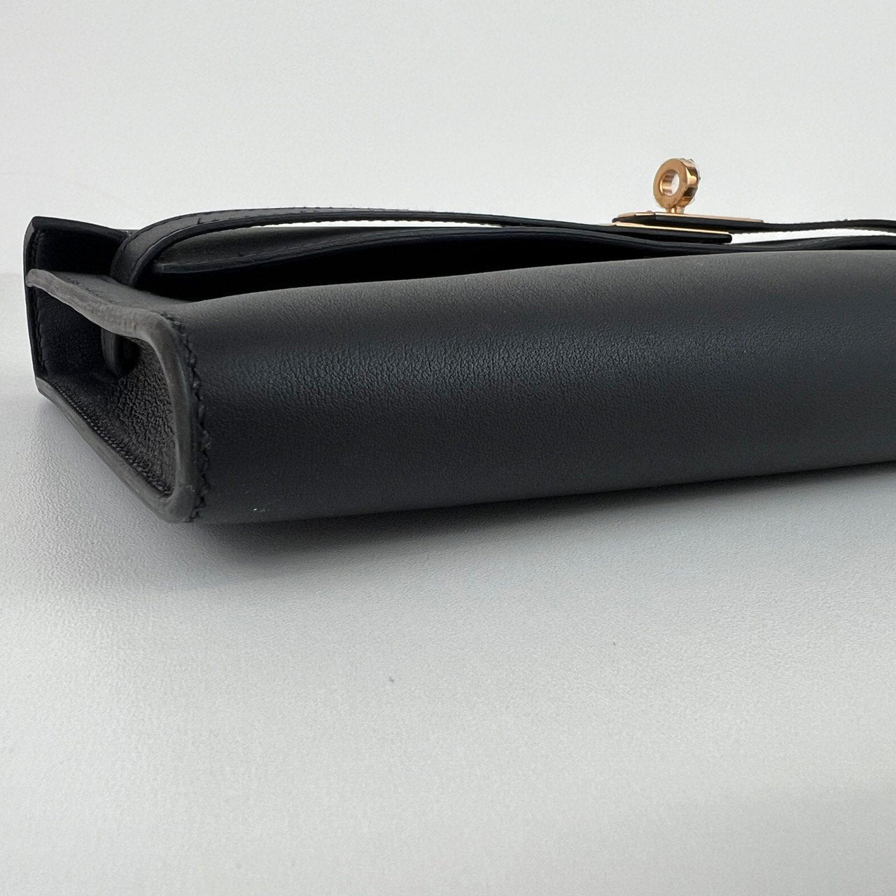 Kelly cut ケリーカット Black ブラック RGHW ローズゴールド金具 Swift スウィフト Stamp-Z Z刻印
