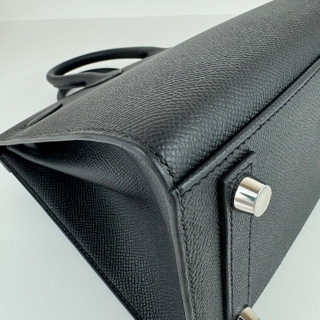 Birkin25 バーキン25 Black ブラック PHW シルバー金具 Epsom エプソン Stamp-W W刻印
