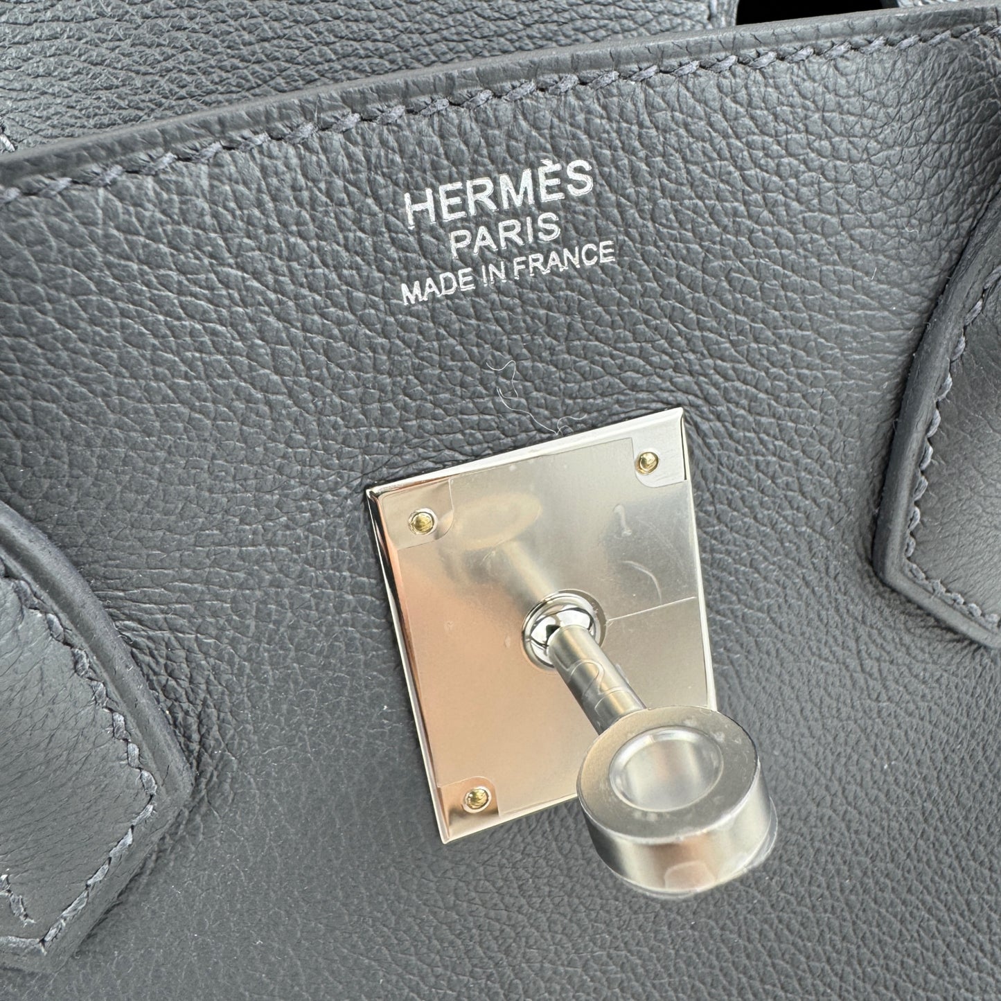 Shoulder Birkin29 ショルダーバーキン29 Ardoise アルドワーズ PHW シルバー金具 Stamp-K K刻印 Evercolor エバーカラー
